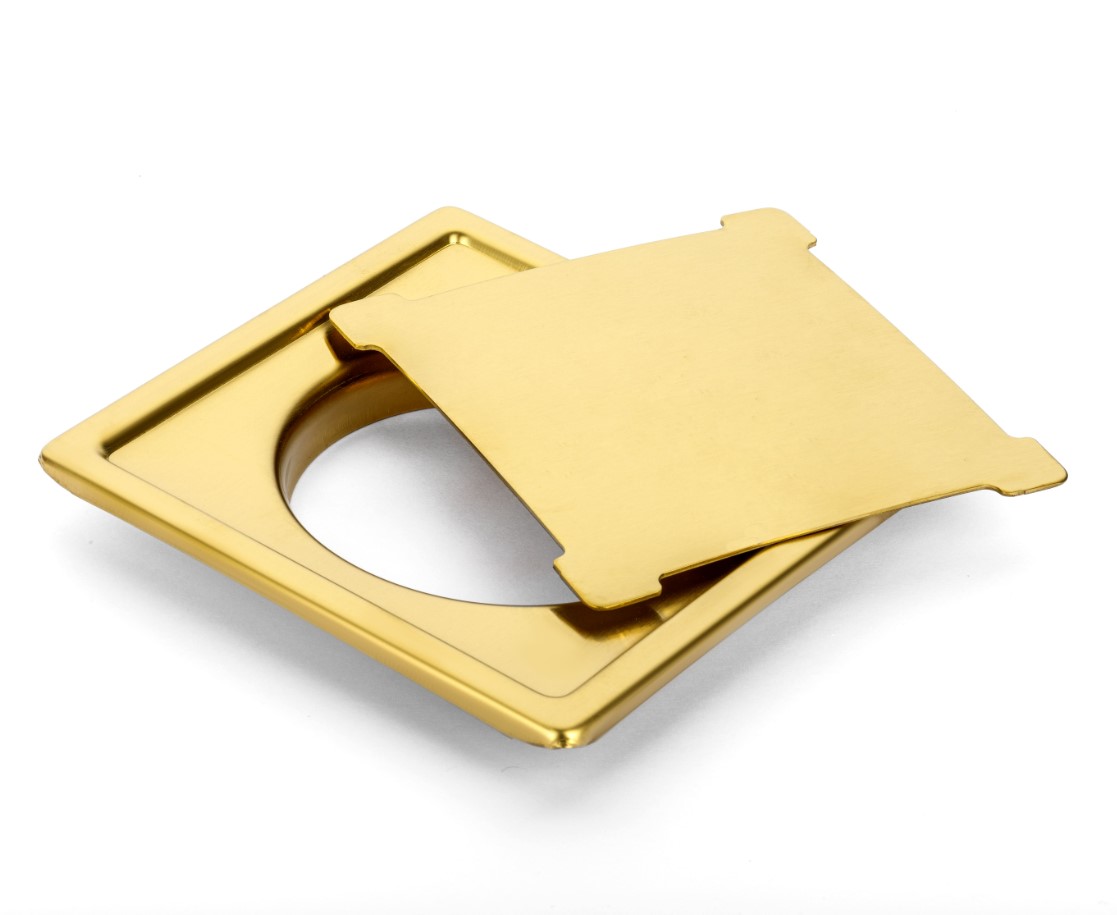 PR-106 Floor Drainer Stainless Steel Commercial Kitchen Drain Board Heavy-Duty Grate Tray Water Drainage Rack Restaurant Floor Sink Industrial Food Prep Anti-Slip Rustproof Easy Clean Professional Grade Durable Pest-Resistant